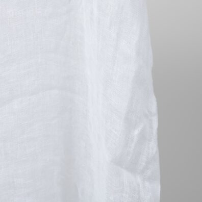 Pellavakangas harso lumen valkoinen pesty sopii verhojen ja huivien ompeluun