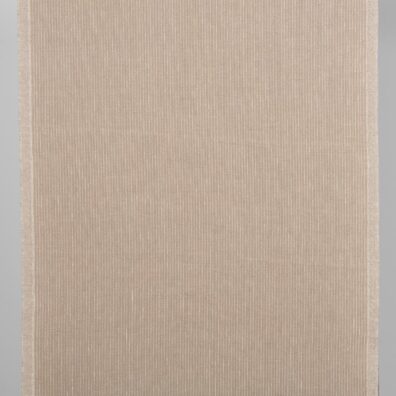 Pellavainen keittiöpyyhe kangas ruskehtava raidallinen