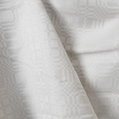 Puolipellavainen kangas beige ruudullinen, leveys 150cm