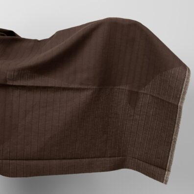 Puolipellavakangas tummanruskea raidallinen