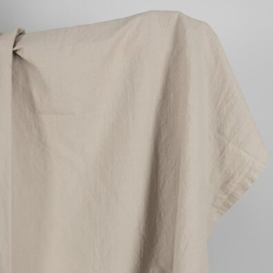 Puolipellavakangas beige melanssi pesty, leveys 145cm