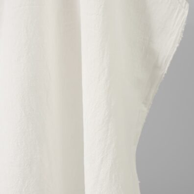 Puolipellavakangas leveä maidonvalkoinen pesty, leveys 285cm