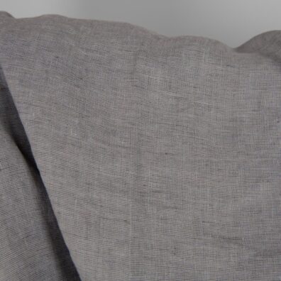 Pellavakangas harmaa melanssi pesty, pehmeä, joustava, ihoystävällinen