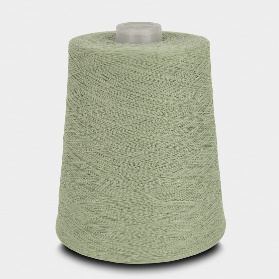 Puuvillalanka vaalean harmaanvihreä