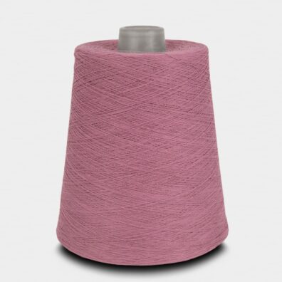 Puuvillalanka vaalean punajuurenpunainen