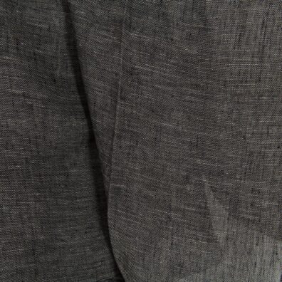 Pellavakangas harso tummanharmaa melanssi, kevyt, läpinäkyvä, avoin kudos
