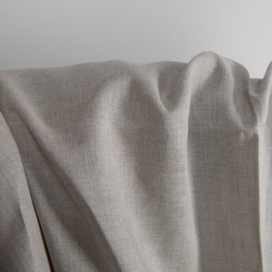 Vaalea pellavakangas luonnonharmaa, leveys 150cm