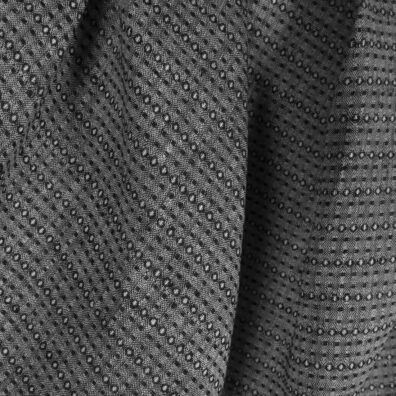 Pellavakangas musta-valkoinen kuvioitu