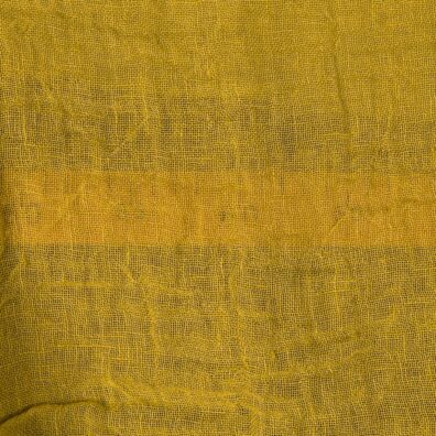 Pellavakangas harso keltavihreä pesty, kevyt, läpinäkyvä, avoin kudos