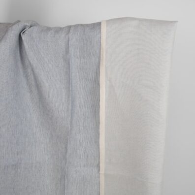 Pellavakangas sininen-vaaleanharmaa kaksipuolinen