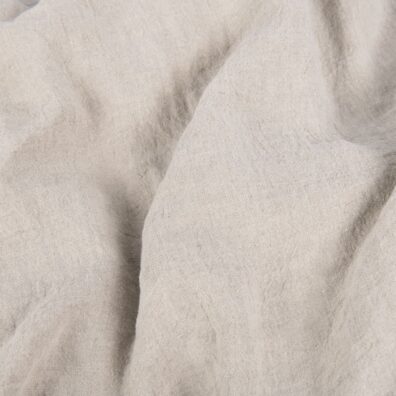 Pellavakangas vaaleanharmaa leveä pesty, pehmeä, joustava 295cm