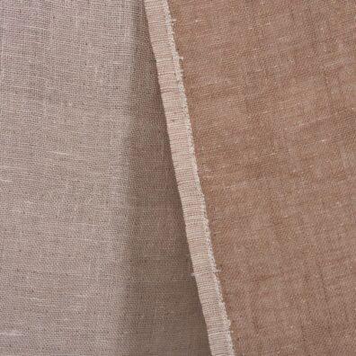 Pellavakangas vaaleanruskea kaksipuolinen