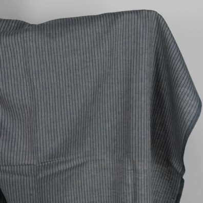 Pellavakangas sinimusta raidallinen