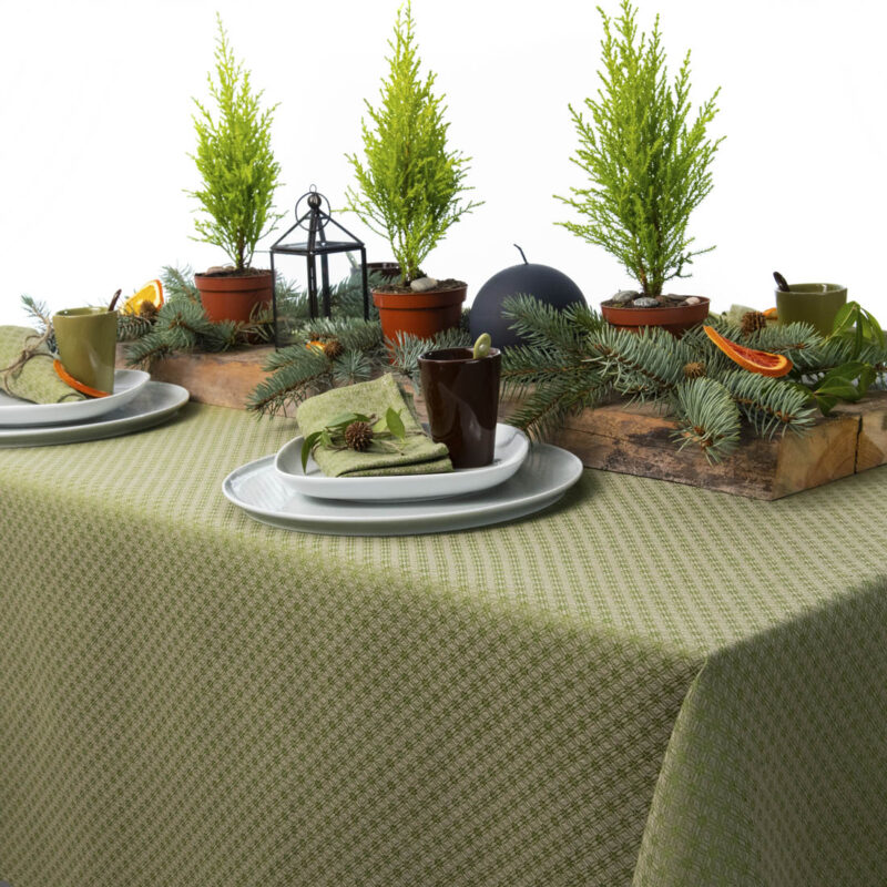 TONY vihreä puolipellava pöytäliina