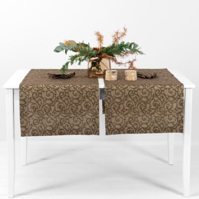 ATLANTA ruskea puolipellava kaitaliina