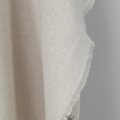 Pellava-puuvillakangas leveä beige soveltuu vaatteiden ja kodintekstiilien ompeluun