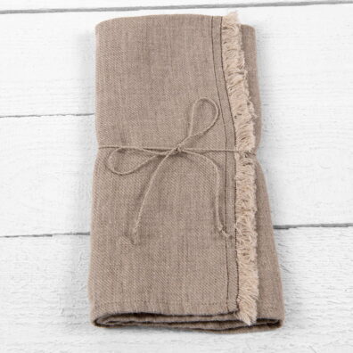 luonnon pellava keittiöpyyhe