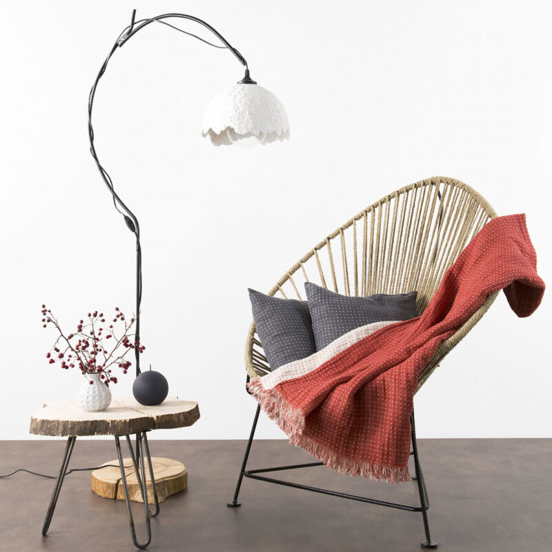 MEGA punainen puolipellava huopa