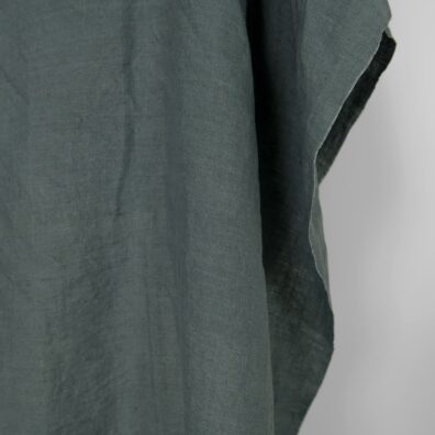 Pellavakangas harmaanvihreä pesty, leveys 145cm