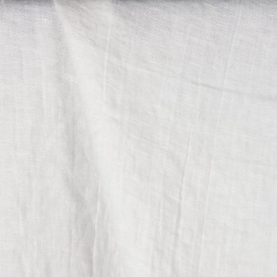 Maidonvalkoinen satiini pellavakanga pesty