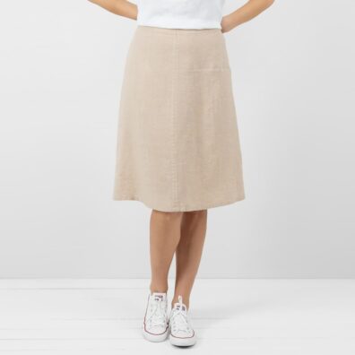 DAVRO ruskea pellavahame