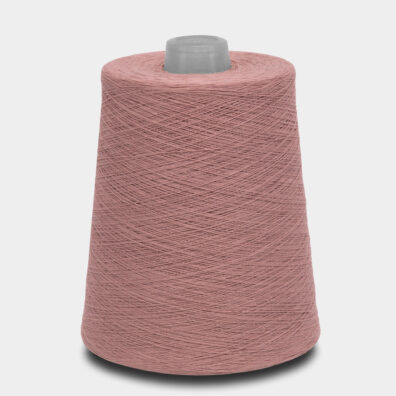 Puuvillalanka vaalea savi kudontaan, neulontaan, virkkaukseen