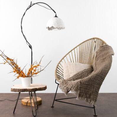 RUDI pellava huopa ruskea