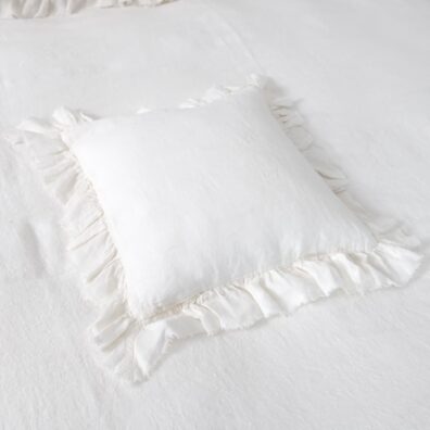 PROVANCE maidonvalkoinen (kellertävän valkoinen) tyynynpäällinen