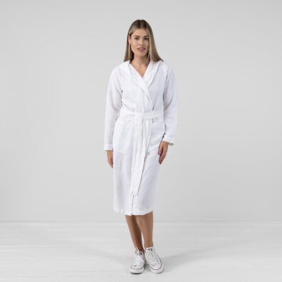 KORE puolipellava valkoinen kylpytakki