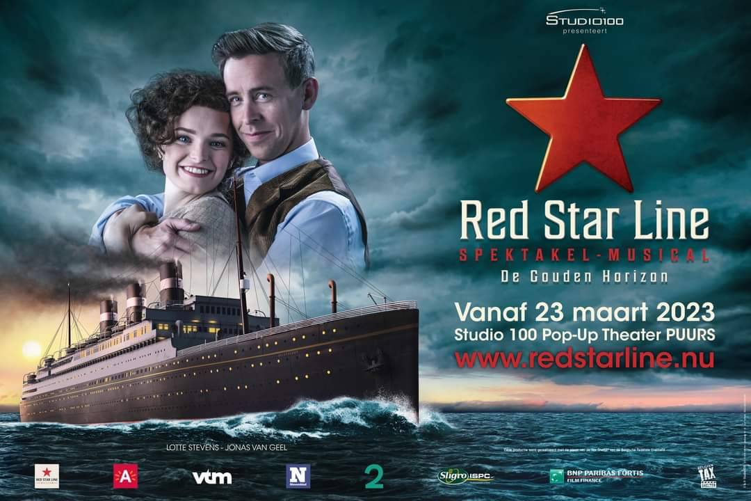 Musical Red Star Line 1/14 mei 2023 Geel Cultuursmakers