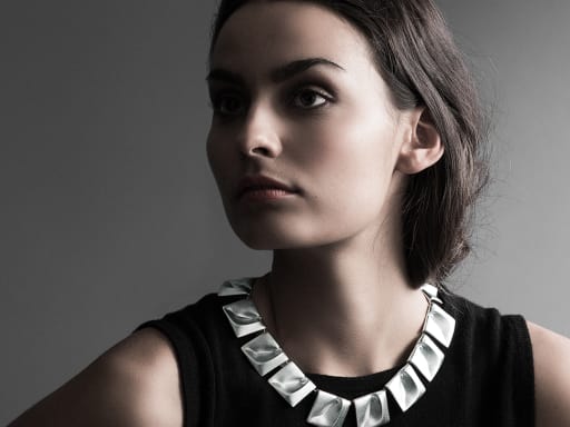 Planetoid Valleys necklace by Björn Weckström