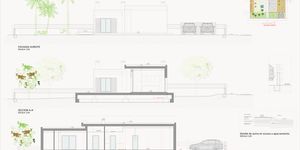 Plot in Sa Rapita - Corner plot with submitted project for the construction of a bungalow (Thumbnail 6)