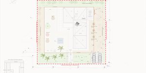 Plot in Sa Rapita - Corner plot with submitted project for the construction of a bungalow (Thumbnail 3)