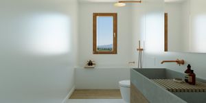 Finca in Petra - Newly built country house with swimming pool and large garden area (Thumbnail 9)
