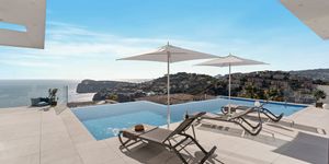 Villa in Cala Llamp - Spektakuläre Neubau Luxusvilla mit Traumblick über La Mola und das offene Meer (Thumbnail 1)