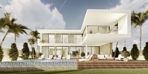 Villa in Cala Vinyas - Projekt einer Neubau Luxusvilla in Strandnähe im Südwesten der Insel (Thumbnail 1)