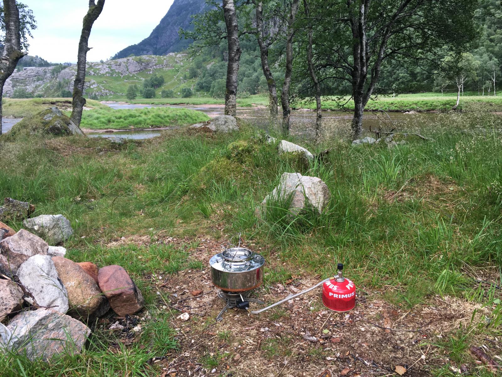 Telttur for første gang, alt gikk fint men en tabbe Telttur for første gang, alt gikk fint men en tabbe