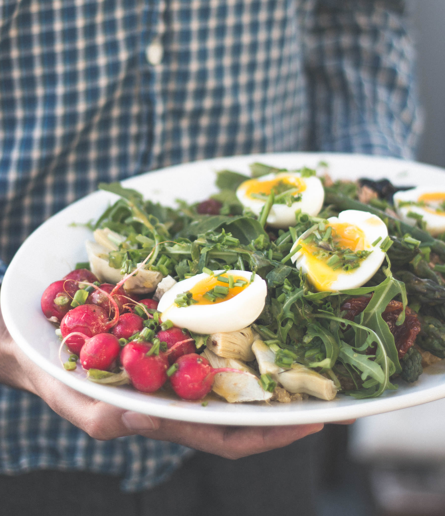 Rezept Spargel Salat Nicoise {flowers on my plate}