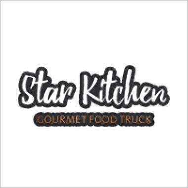 Logo Foodtruck Star Kitchen Gourmet Foodtruck