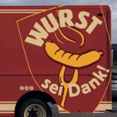 Logo Foodtruck Wurst sei Dank!