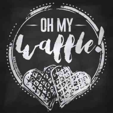 Logo Foodtruck Oh My Waffle!