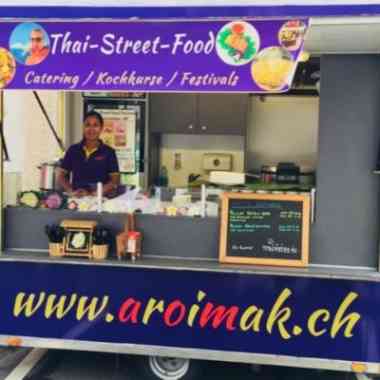 Logo Foodtruck Aroimak, Thaistreetfood