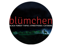 Logo Foodtruck Blümchen - Black Forest Street Food