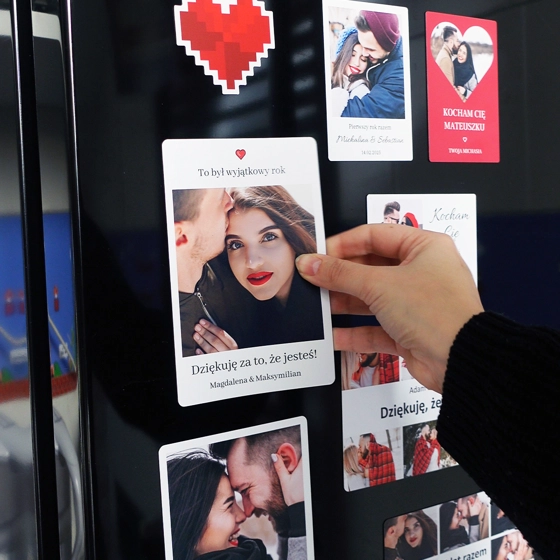 Magnesy ze zdjęciem