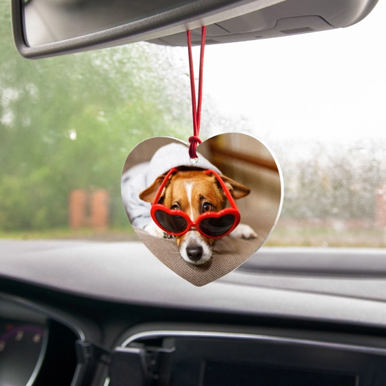 Zawieszki do samochodu ze zdjęciem