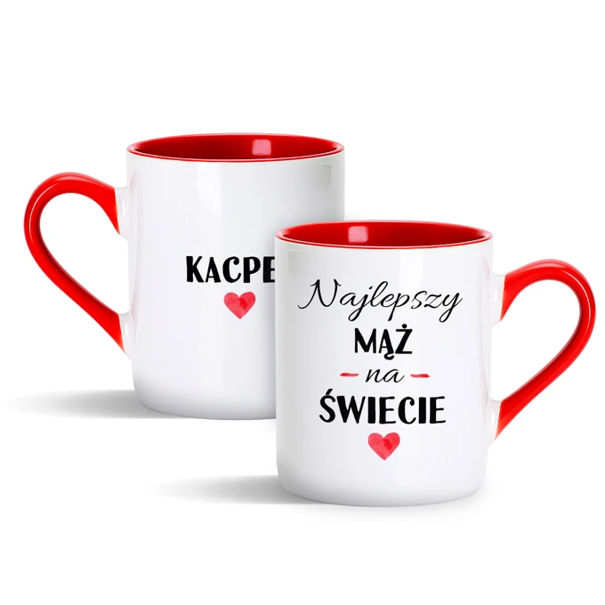 Personalizowany kubek z imieniem prezent dla męża