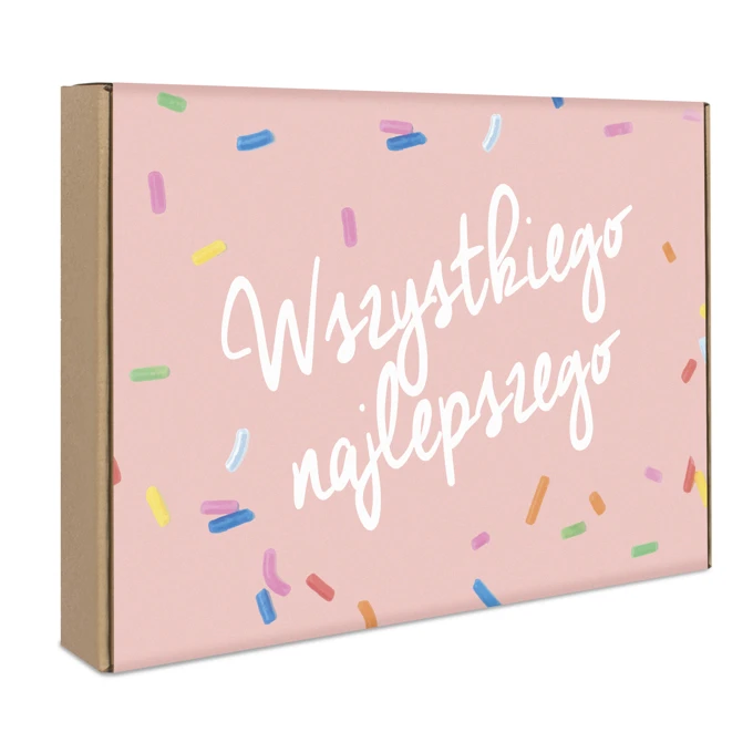 Opakowanie prezentowe wszystkiego najlepszego
