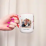 Kubek na Walentynki dla pary z Waszym zdjęciem