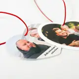 Prezent na Dzień Chłopaka personalizowana zawieszka do auta ze zdjęć