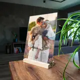 Ramka z Twoim zdjęciem na szkle akrylowym plexi full foto A4
